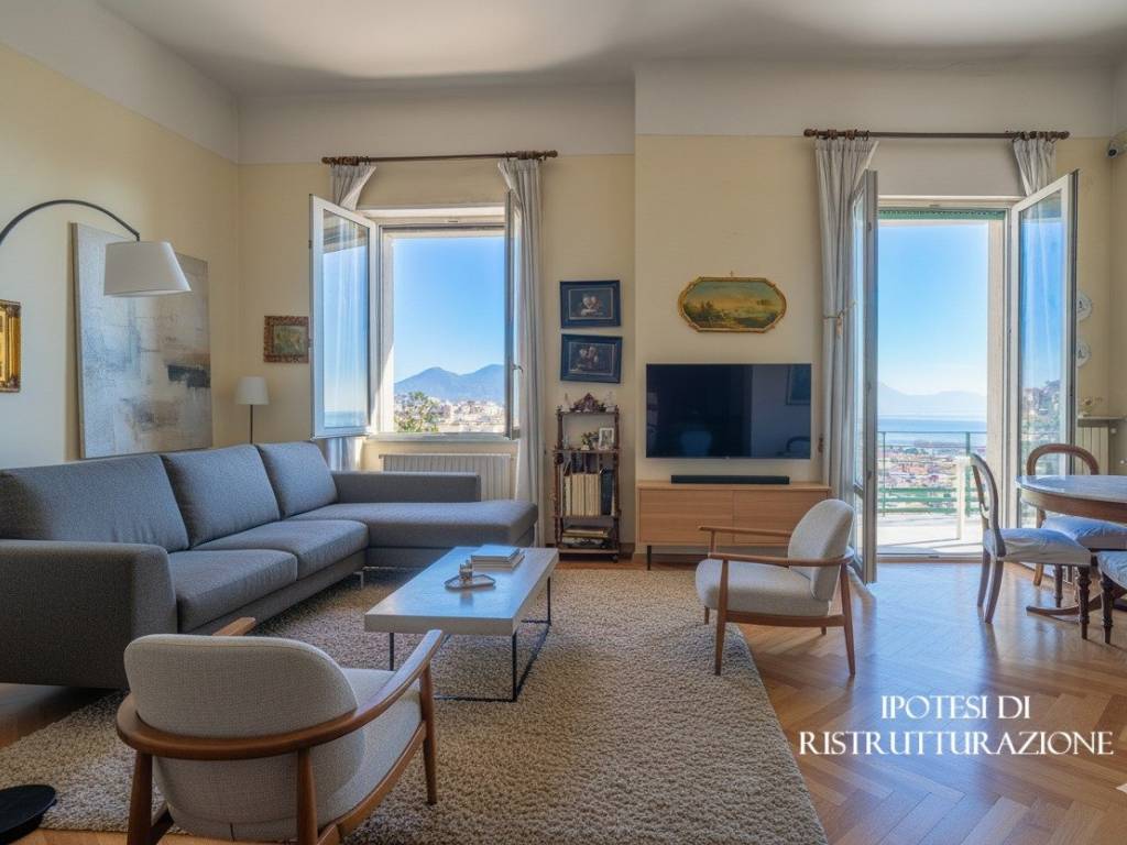 appartamento in vendita a Napoli in zona Chiaia