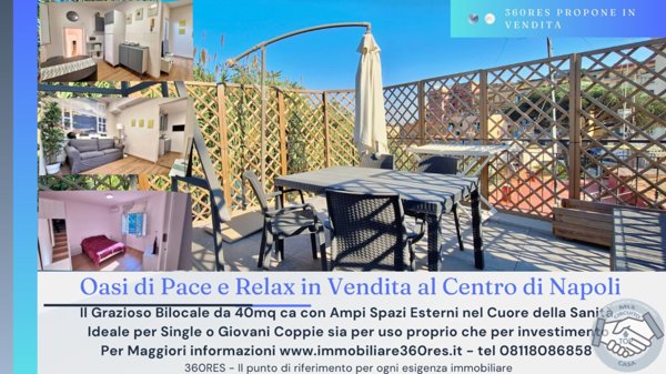 appartamento in vendita a Napoli in zona Chiaia