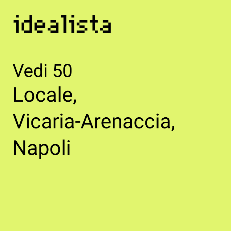 locale di sgombero in vendita a Napoli in zona Vicaria