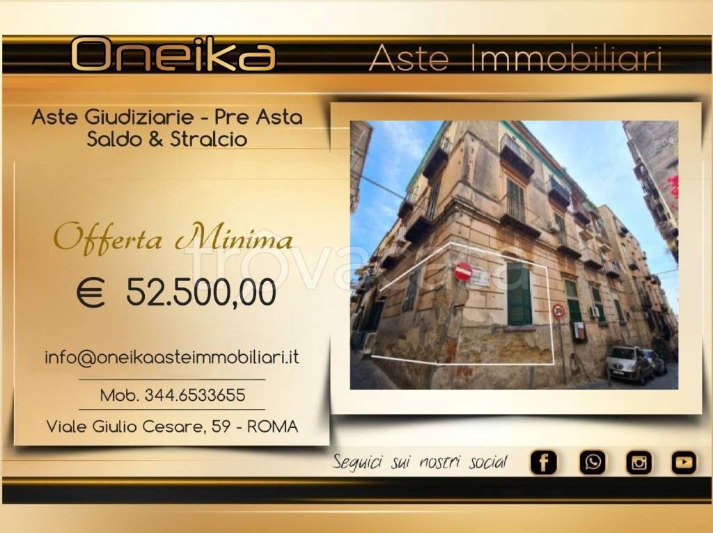 appartamento in vendita a Napoli in zona San Carlo all'Arena