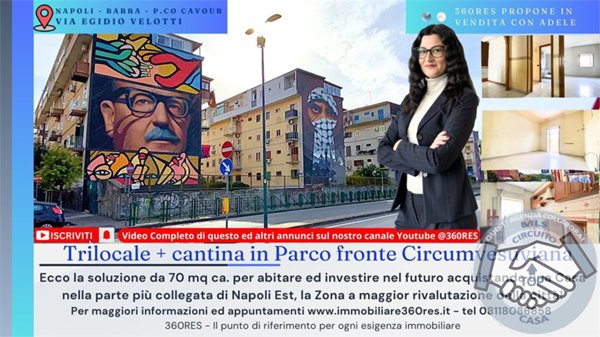 appartamento in vendita a Napoli in zona Barra
