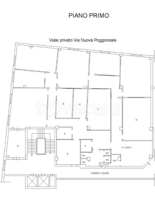 ufficio in vendita a Napoli in zona Poggioreale