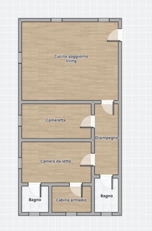 appartamento in vendita a Napoli in zona Bagnoli