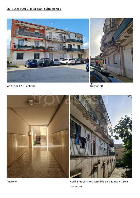 appartamento in vendita a Napoli in zona Barra