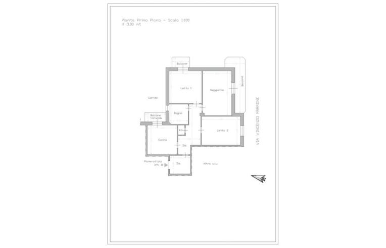 appartamento in vendita a Napoli in zona Pianura