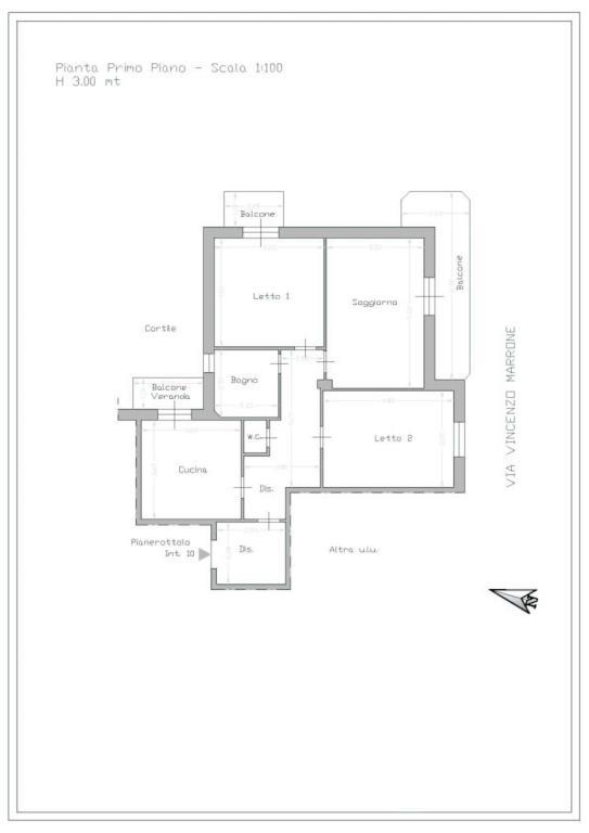 appartamento in vendita a Napoli in zona Pianura