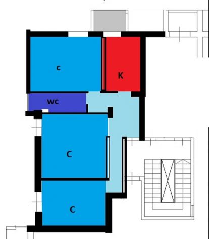 appartamento in vendita a Napoli in zona Fuorigrotta