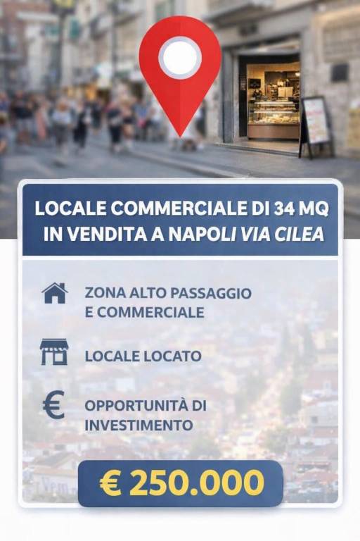 negozio in vendita a Napoli in zona Vomero