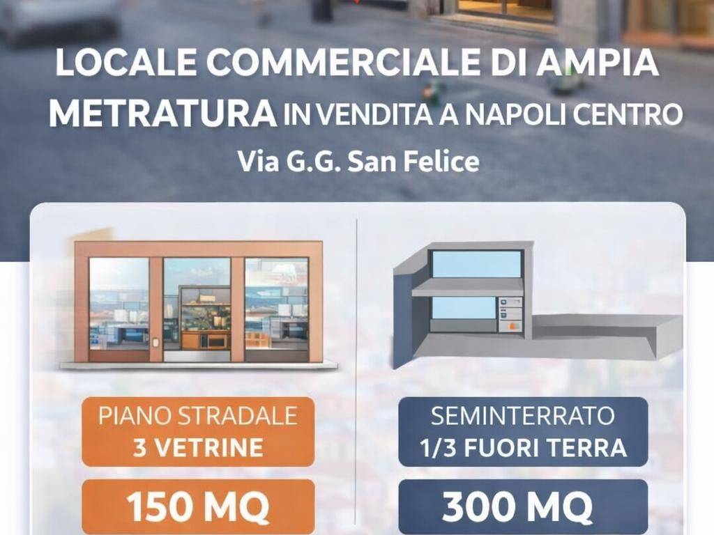 negozio in vendita a Napoli