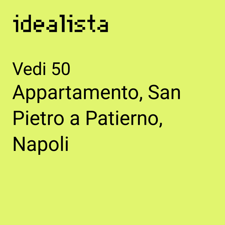 appartamento in vendita a Napoli in zona San Pietro a Patierno