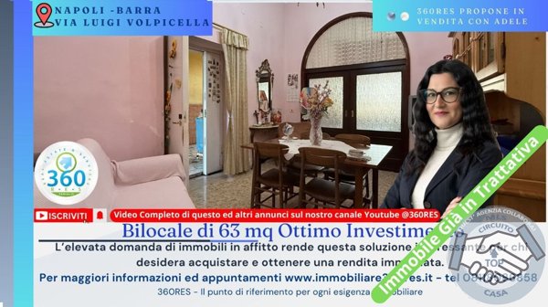 appartamento in vendita a Napoli in zona Barra