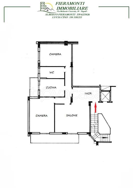 appartamento in vendita a Napoli in zona Arenella