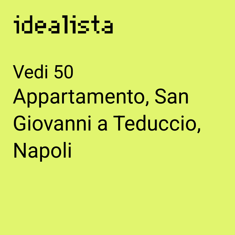 appartamento in vendita a Napoli in zona San Giovanni a Teduccio