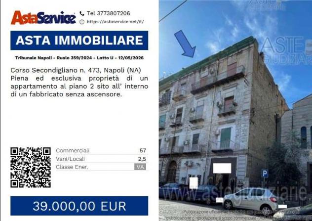 appartamento in vendita a Napoli in zona Secondigliano