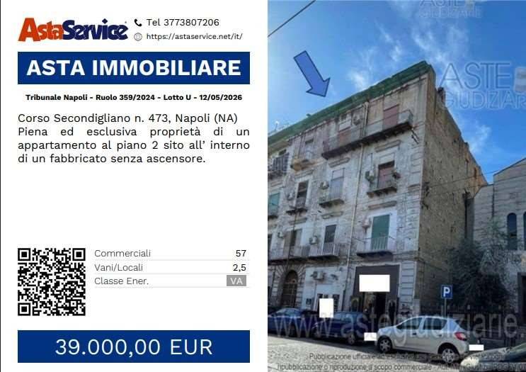 appartamento in vendita a Napoli in zona Secondigliano