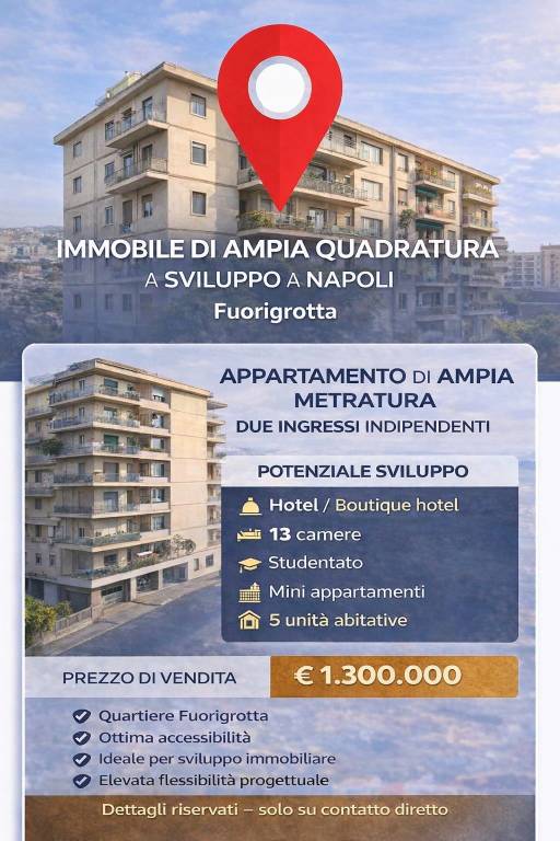 appartamento in vendita a Napoli in zona Fuorigrotta