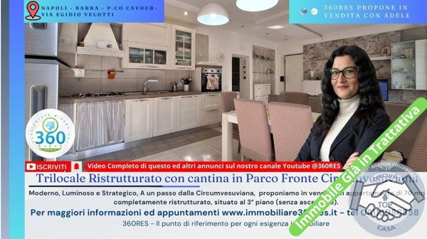 appartamento in vendita a Napoli in zona Barra