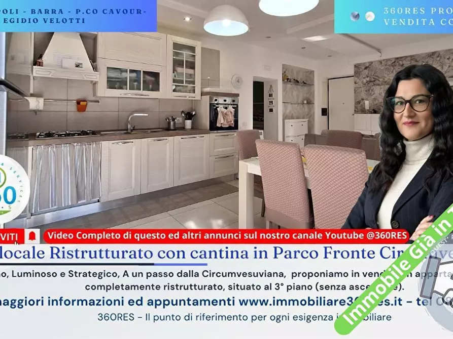 appartamento in vendita a Napoli in zona Barra