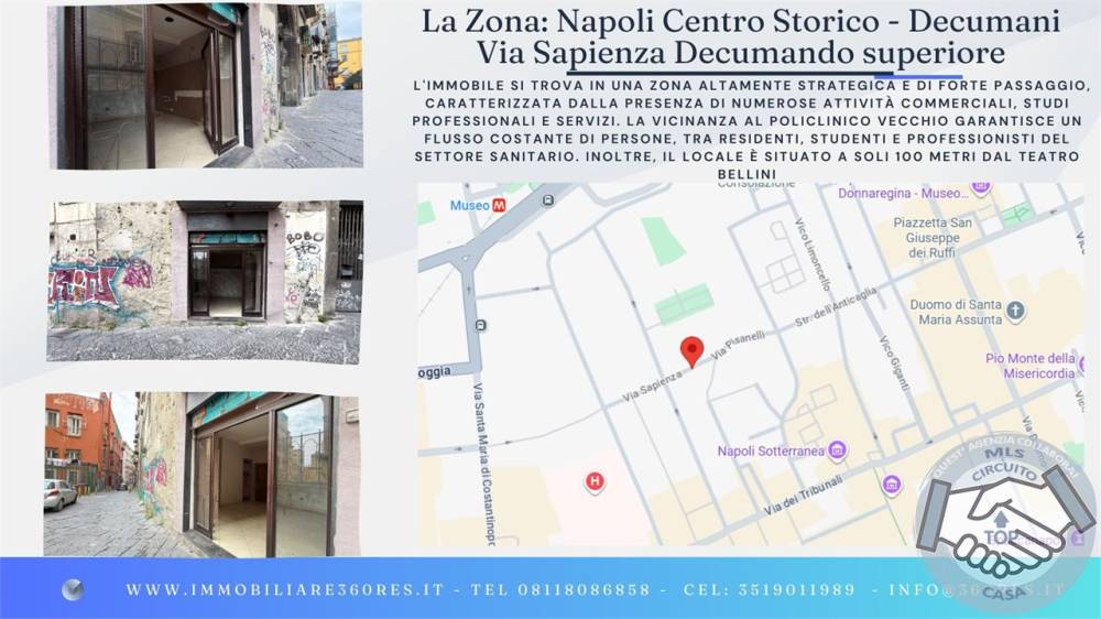 negozio in vendita a Napoli