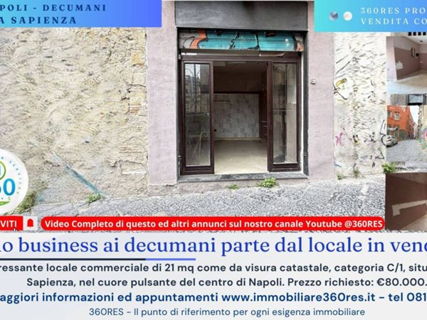 negozio in vendita a Napoli