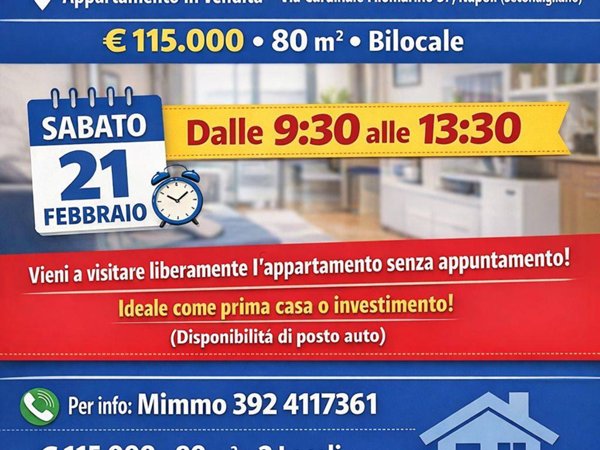 appartamento in vendita a Napoli in zona Secondigliano