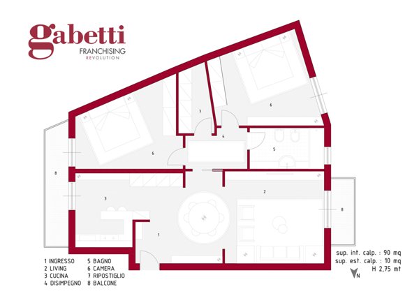 appartamento in vendita a Napoli in zona Fuorigrotta