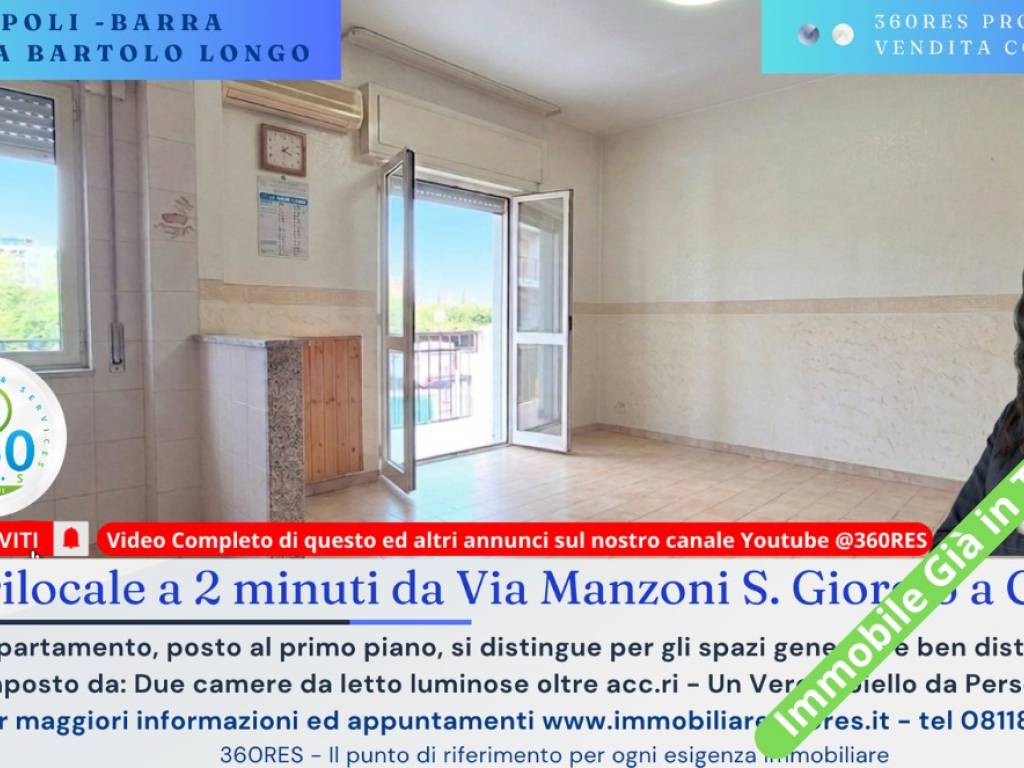 appartamento in vendita a Napoli in zona Barra