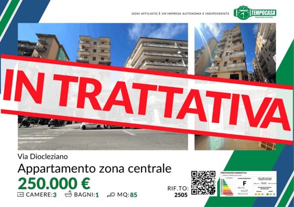 appartamento in vendita a Napoli in zona Fuorigrotta