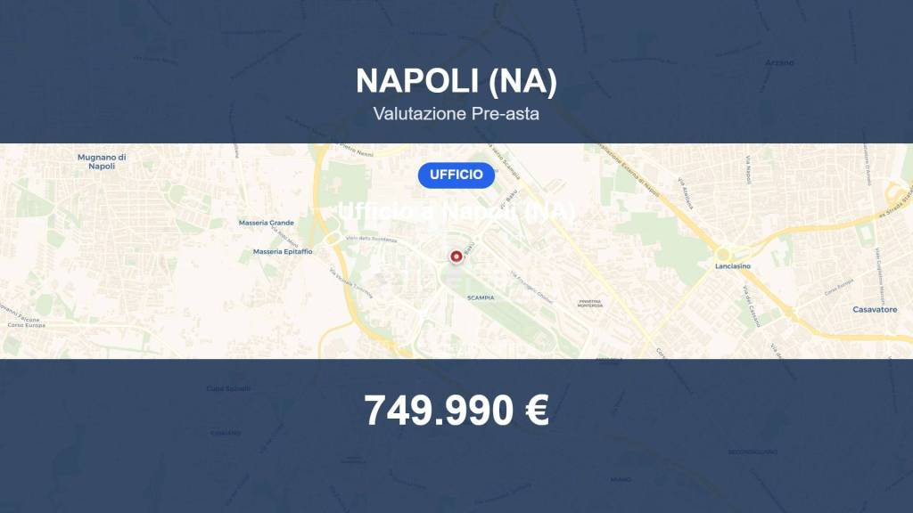 ufficio in vendita a Napoli in zona Chiaia