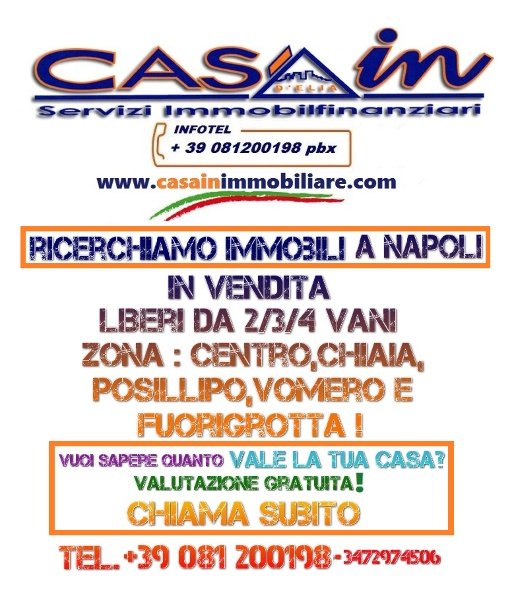 appartamento in vendita a Napoli in zona Chiaia