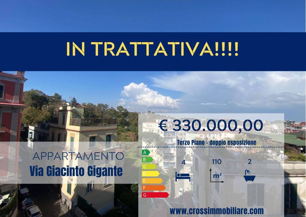 appartamento in vendita a Napoli in zona Arenella