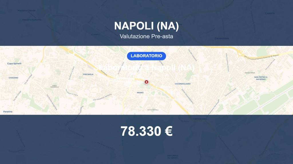 negozio in vendita a Napoli in zona Zona Industriale-Ferrovia