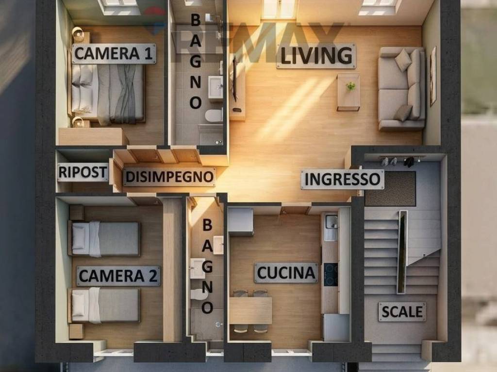 appartamento in vendita a Napoli in zona Fuorigrotta