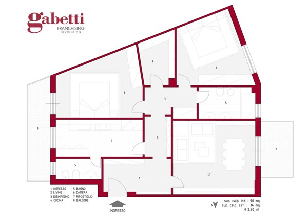 appartamento in vendita a Napoli in zona Fuorigrotta