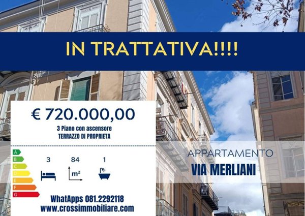 appartamento in vendita a Napoli in zona Vomero