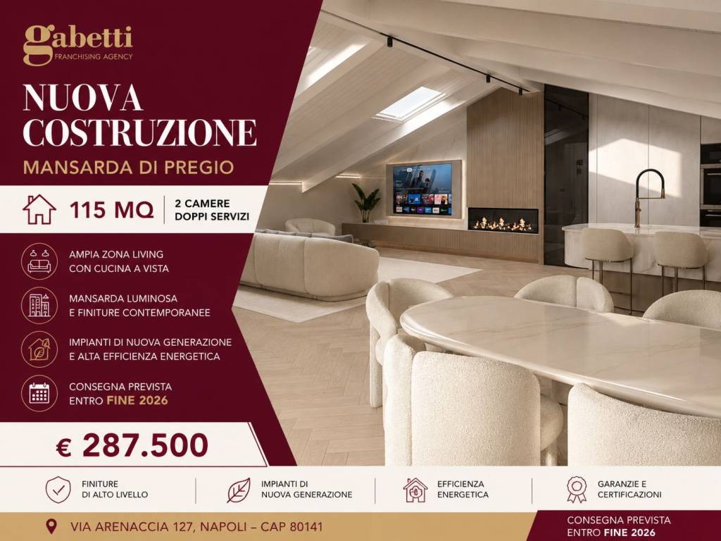 appartamento in vendita a Napoli in zona Capodichino