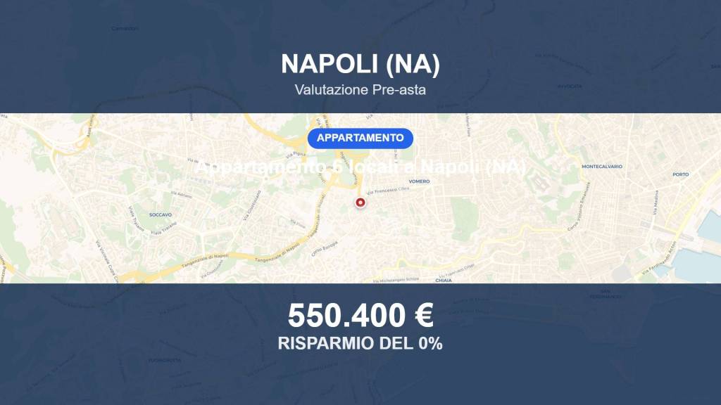 appartamento in vendita a Napoli in zona Vomero