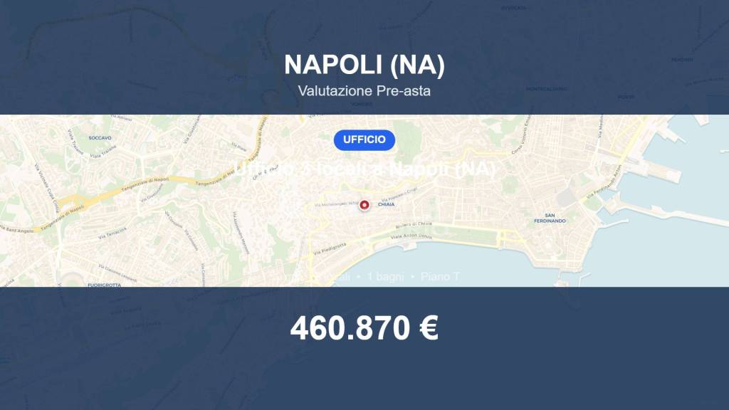 ufficio in vendita a Napoli in zona Bagnoli