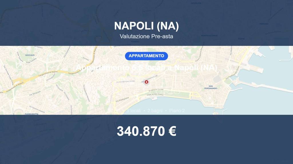 appartamento in vendita a Napoli in zona Bagnoli