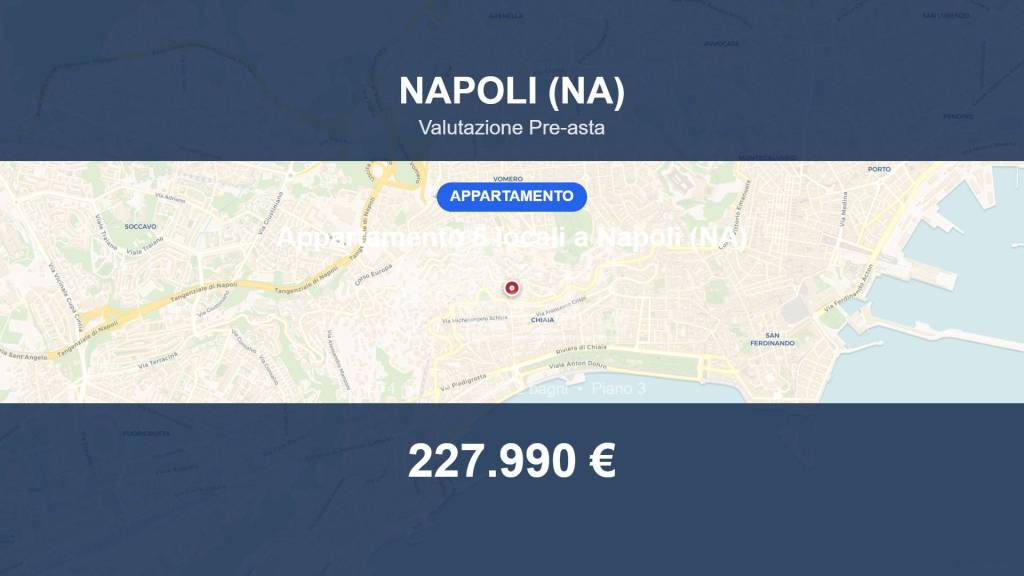 appartamento in vendita a Napoli in zona Bagnoli