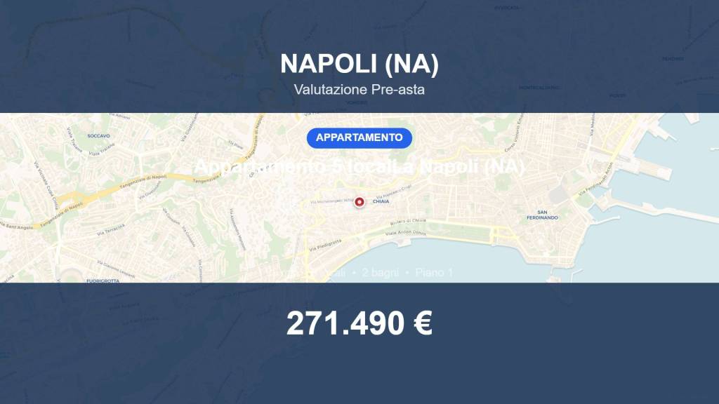 appartamento in vendita a Napoli in zona Bagnoli