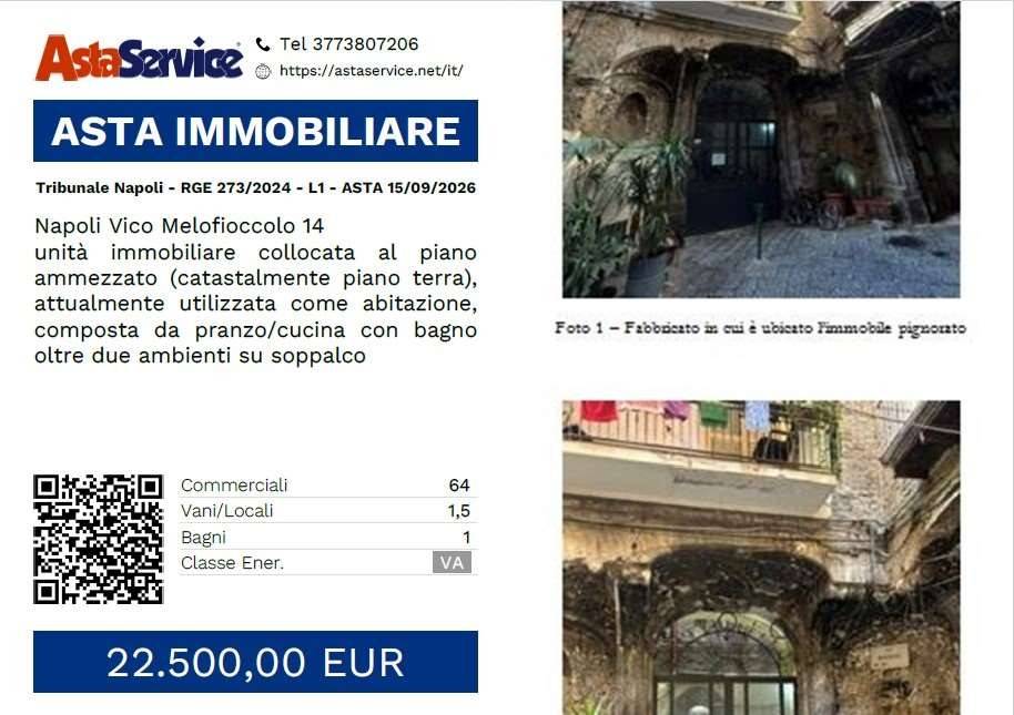 appartamento in vendita a Napoli in zona Centro Antico