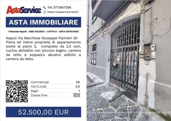 appartamento in vendita a Napoli