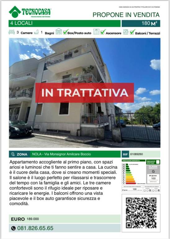 appartamento in vendita a Nola in zona Casamarciano
