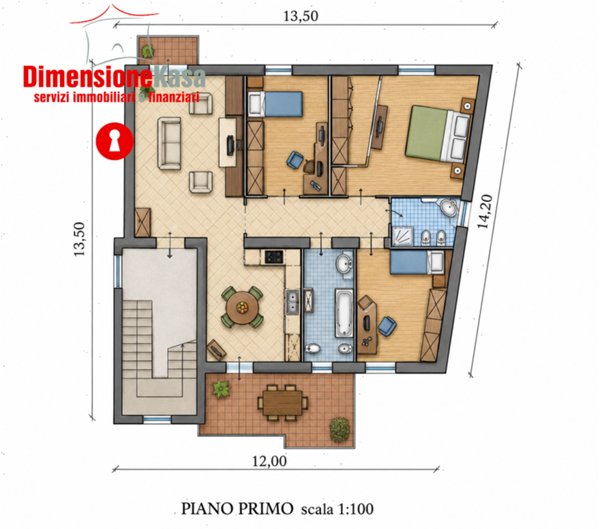 intera palazzina in vendita a Nola in zona Piazzola