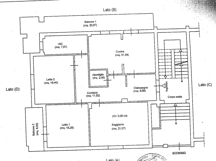 appartamento in vendita a Palma Campania in zona Vico