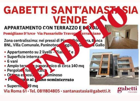 appartamento in vendita a Pomigliano d'Arco