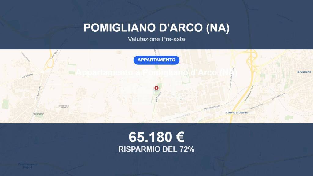 appartamento in vendita a Pomigliano d'Arco