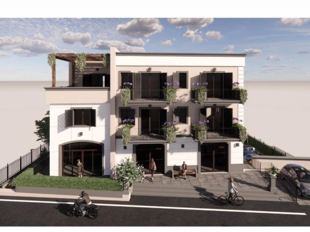 intera palazzina in vendita a Pompei in zona Mariconda