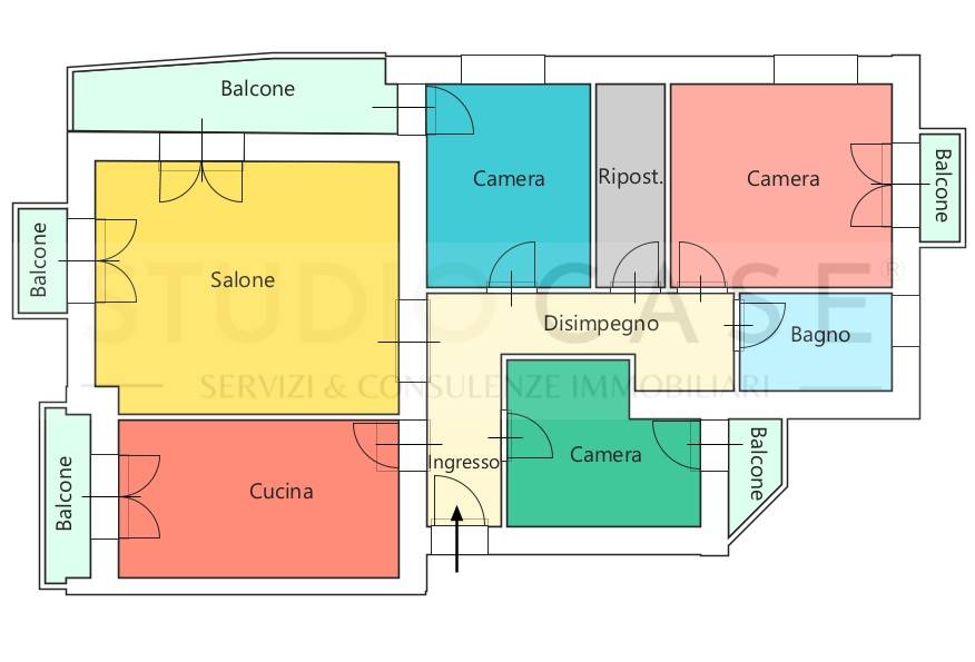 appartamento in vendita a Pozzuoli in zona Arco Felice